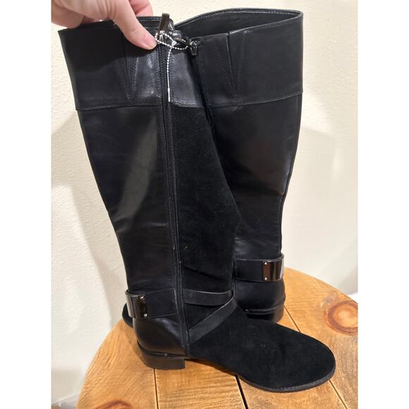 NWOT Vince Camuto Jaran Riding Boots Black size 11 - Picture 6 of 7